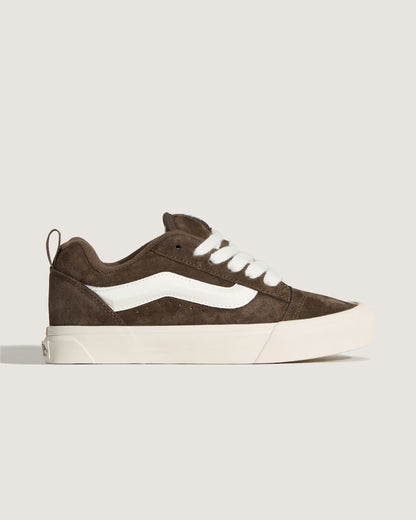 Vans Knu Skool Shoe in Coal Brown
