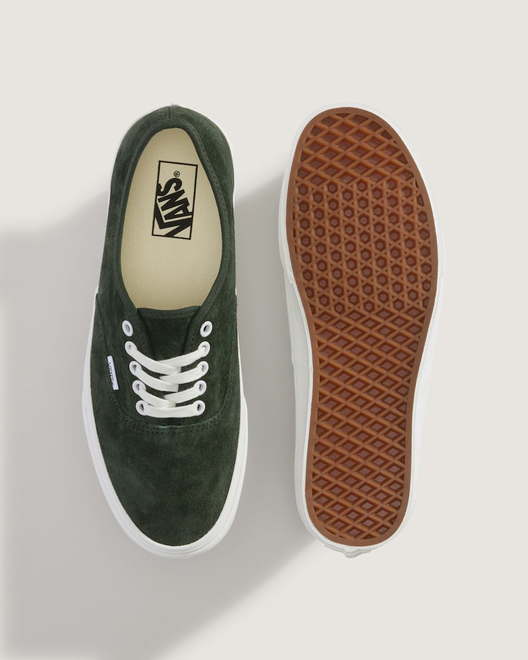 Vans Authentic Shoe in Dried Kelp Green