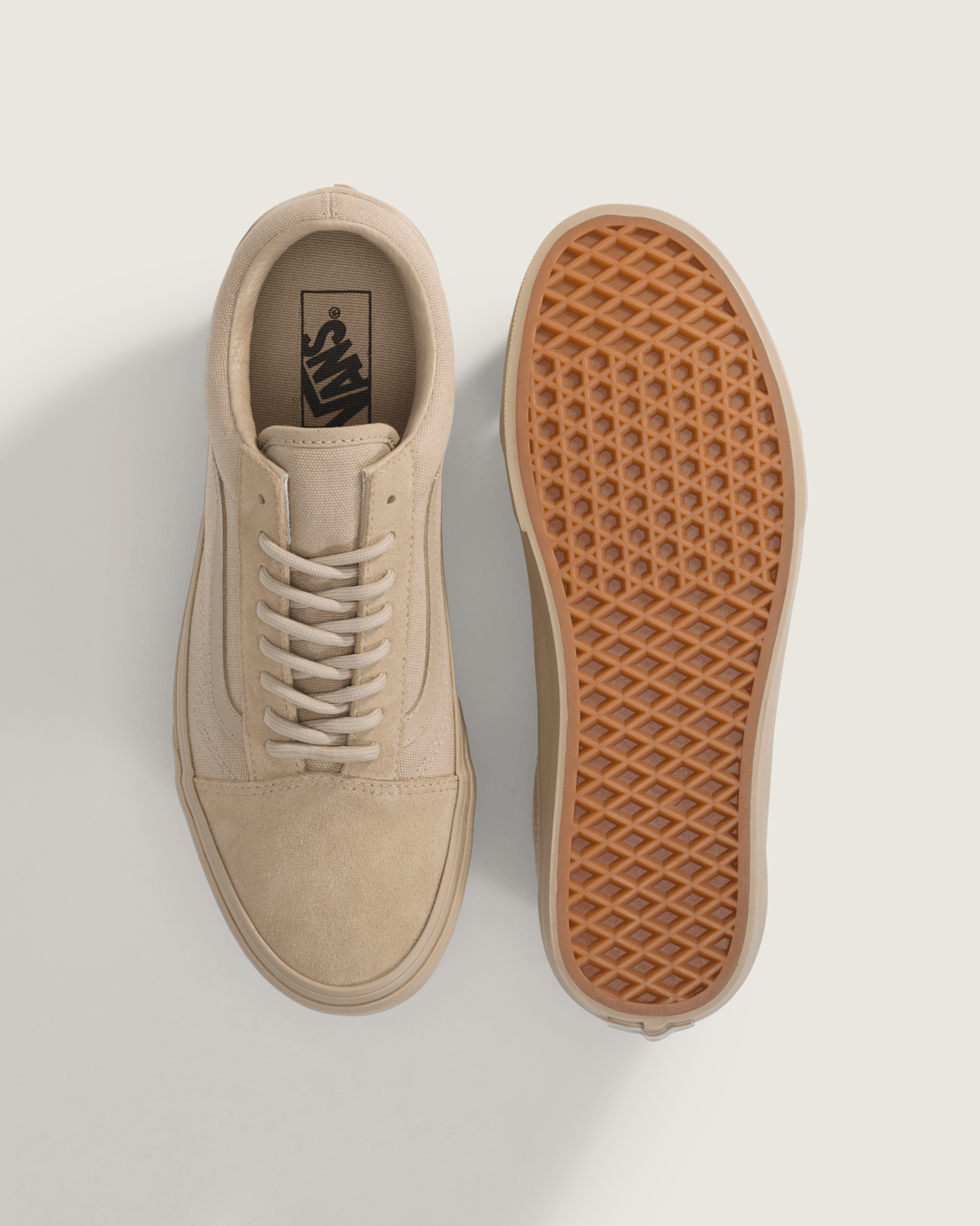 Vans Old Skool Shoe in Incense Brown