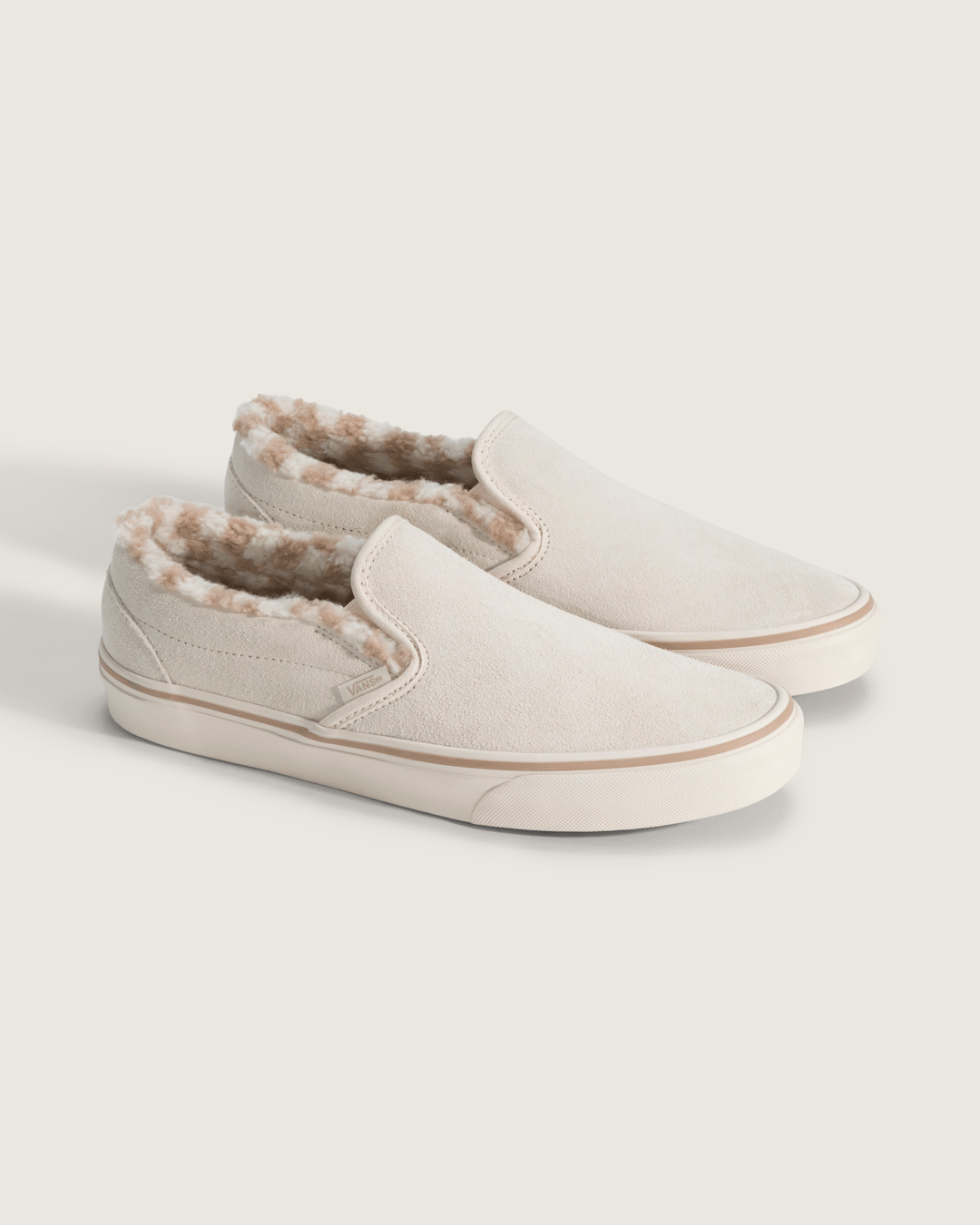 Vans Classic Slip-On Shoe in Turtle Dove White