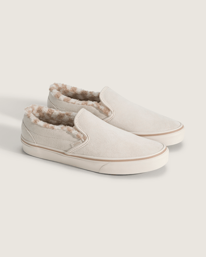 Vans Classic Slip-On Shoe in Turtle Dove White