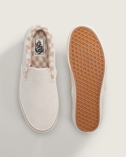 Vans Classic Slip-On Shoe in Turtle Dove White