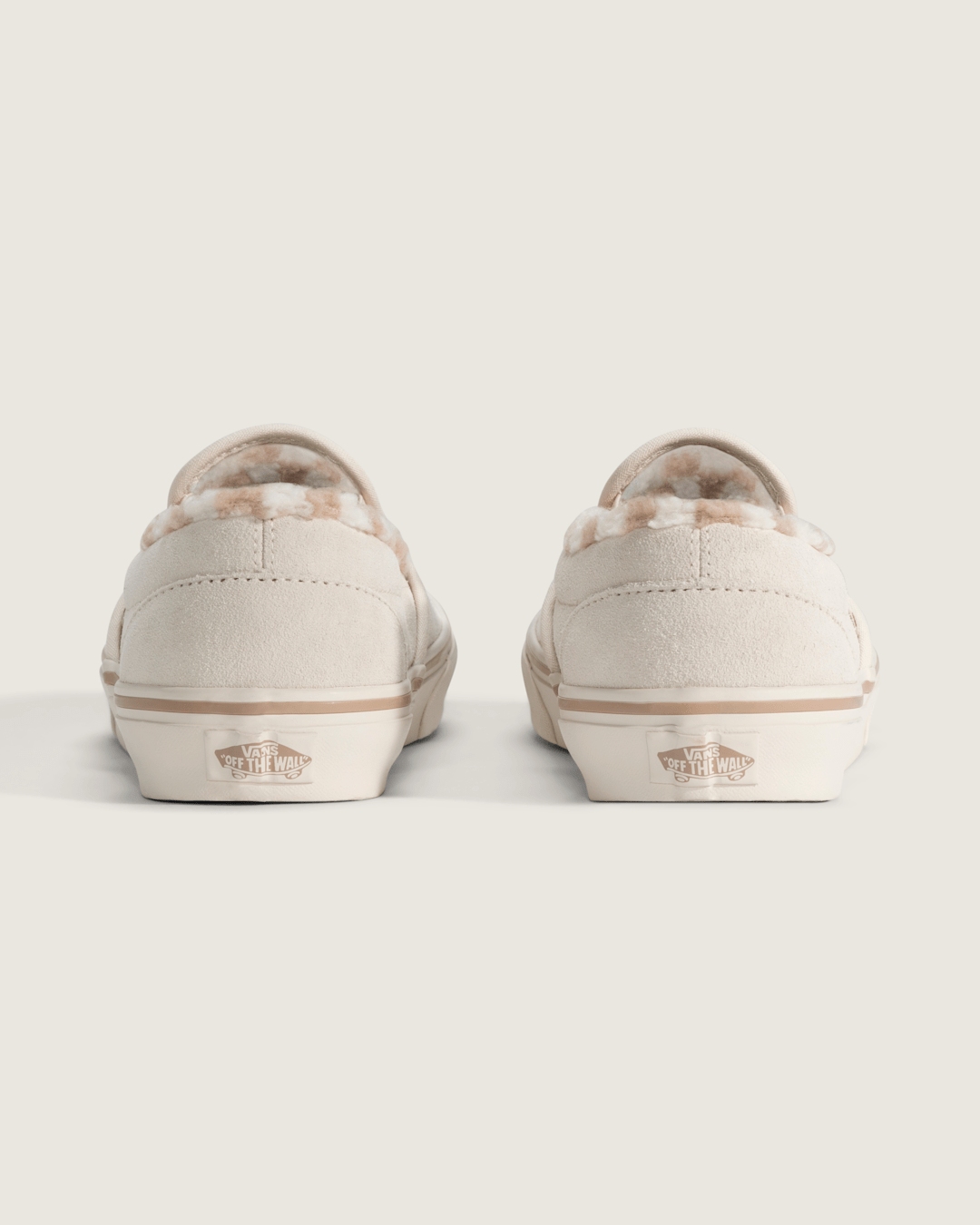 Vans Classic Slip-On Shoe in Turtle Dove White