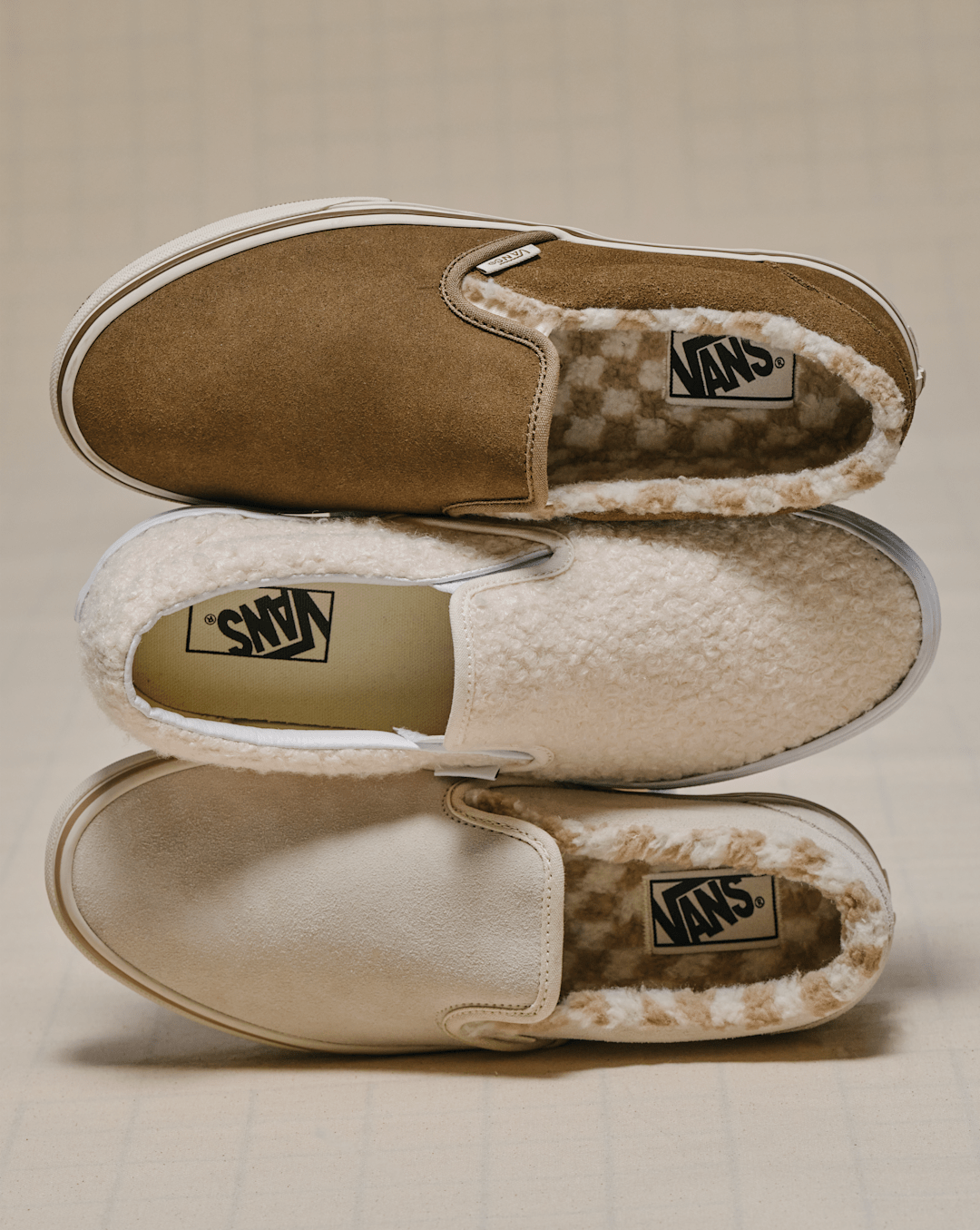 Vans Classic Slip-On Shoe in Brown