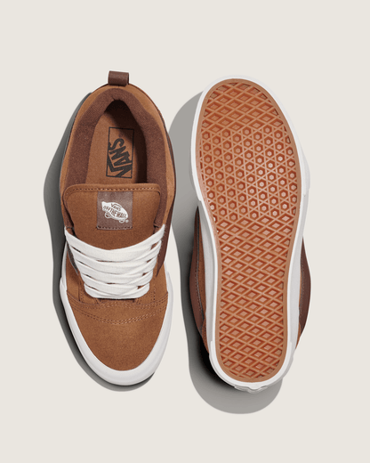 Vans Knu Skool Shoe in Brown