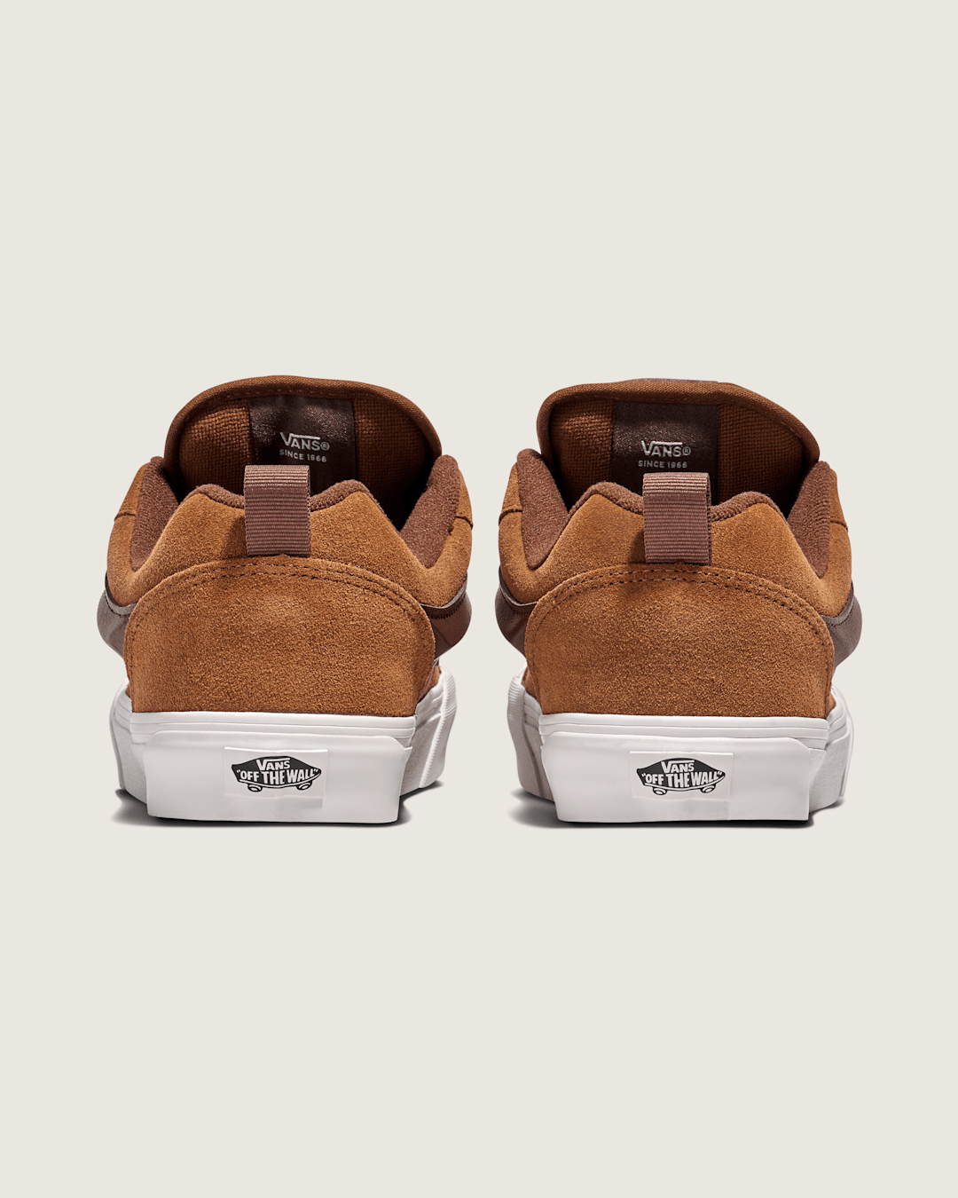 Vans Knu Skool Shoe in Brown