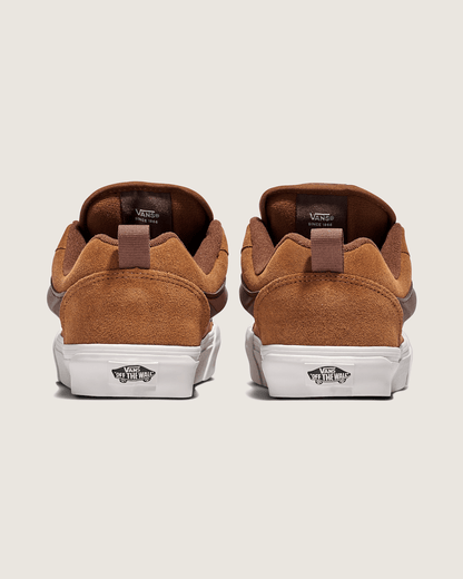 Vans Knu Skool Shoe in Brown