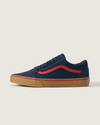 Navy Blue / Red