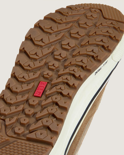 Vans Old Skool Waterproof Insulated Shoe in Brown / Green