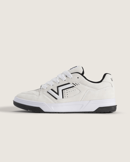 Vans Upland Shoe in True White / Black