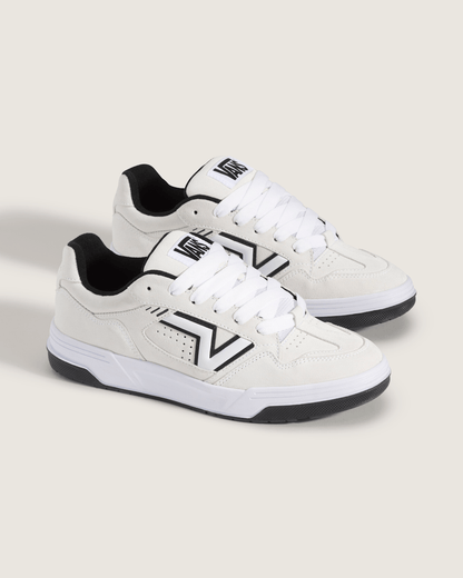 Vans Upland Shoe in True White / Black