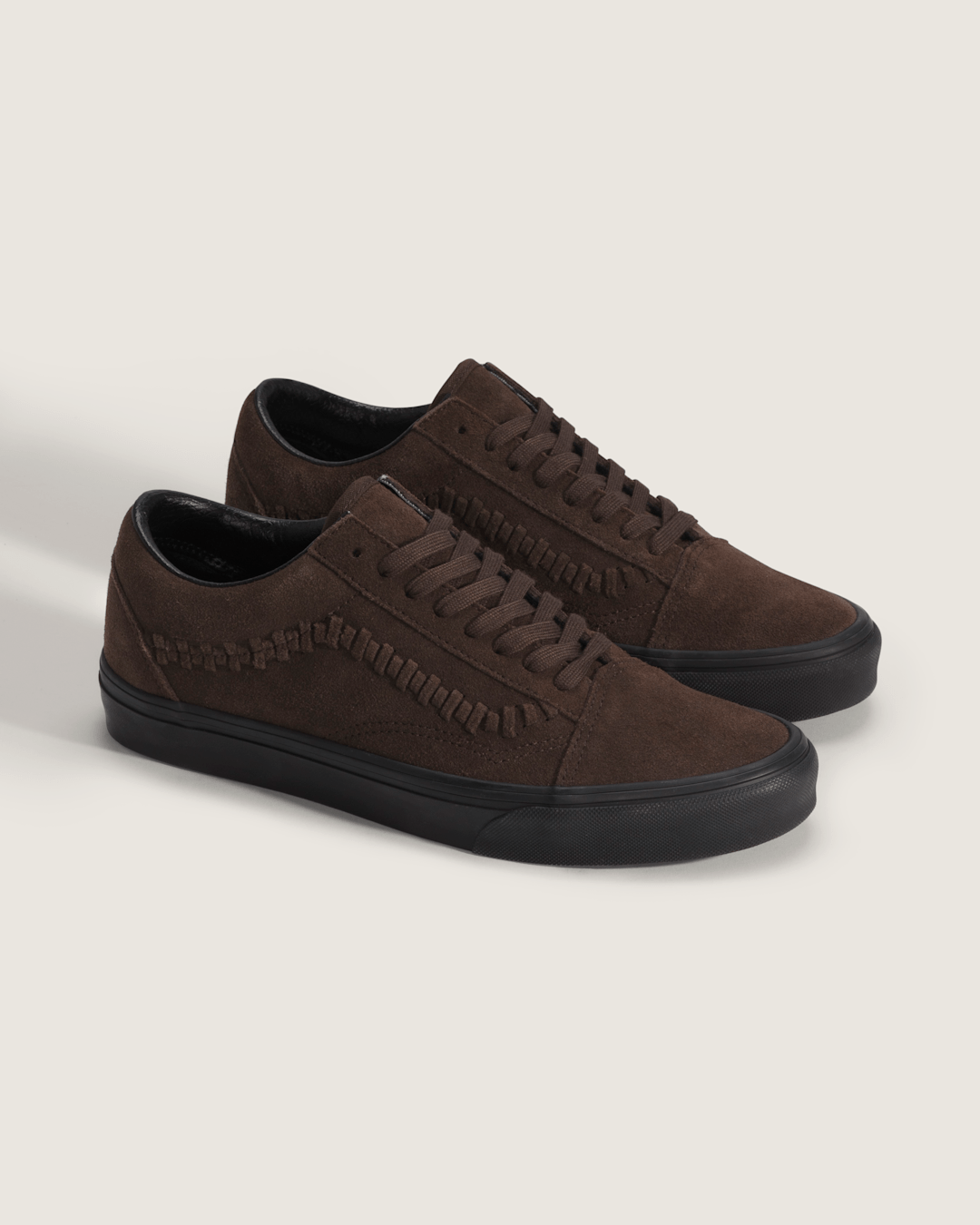 Vans Old Skool Shoe in Brown / Black