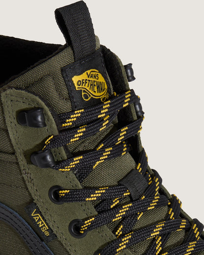 Vans Sk8-Hi Waterproof Insulated Shoe in Green / Black