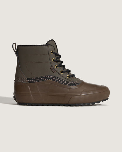 Vans Blake Paul Standard Mid Waterproof Boot in Demitasse Brown / Green