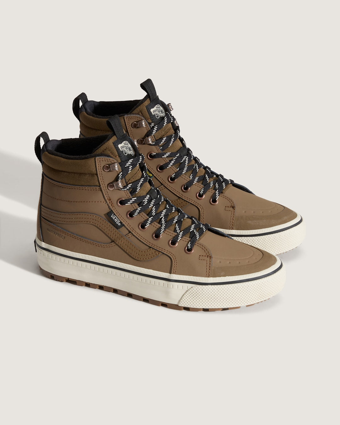 Vans Sk8-Hi Waterproof Insulated Shoe in Brown