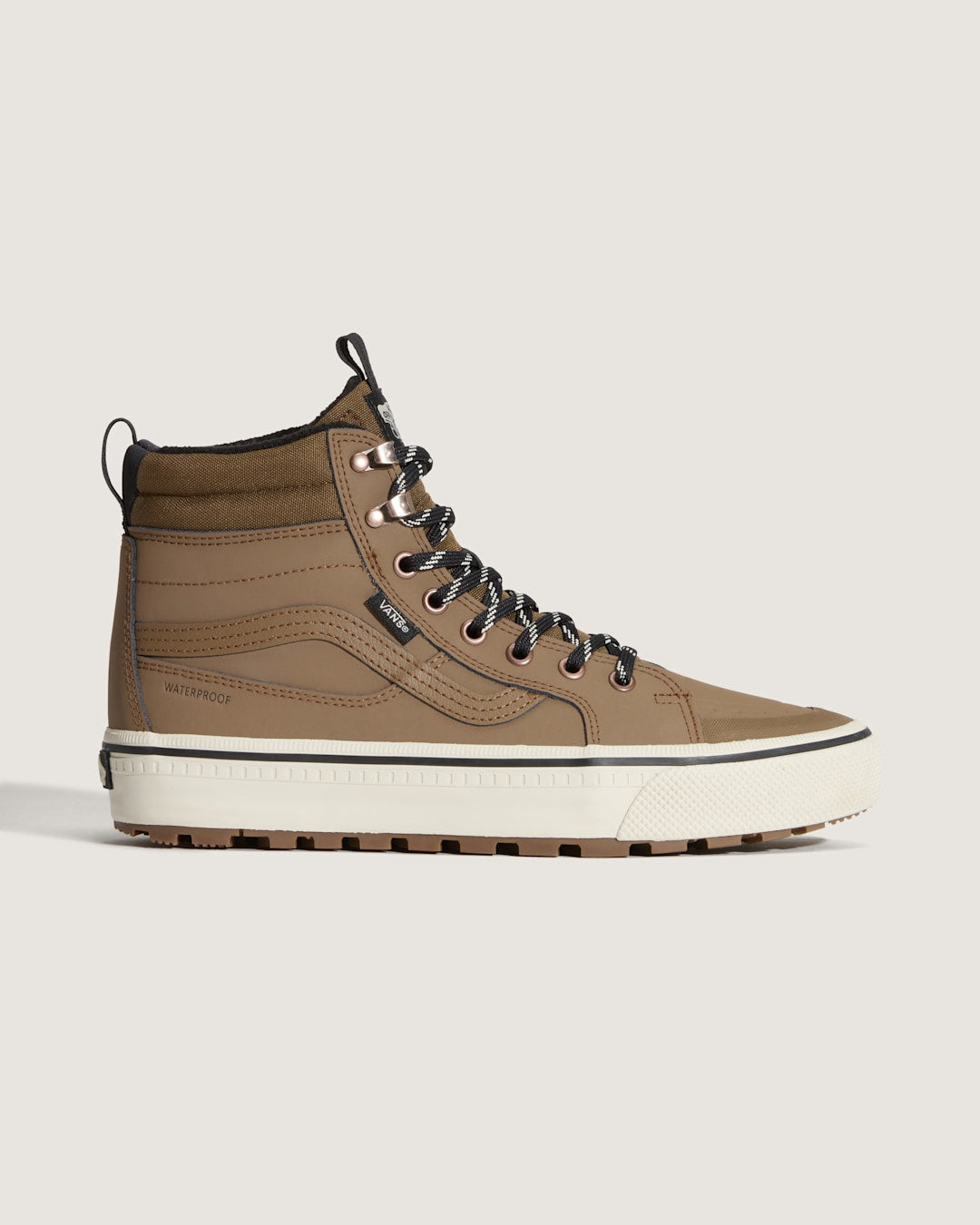 Vans Sk8-Hi Waterproof Insulated Shoe in Brown