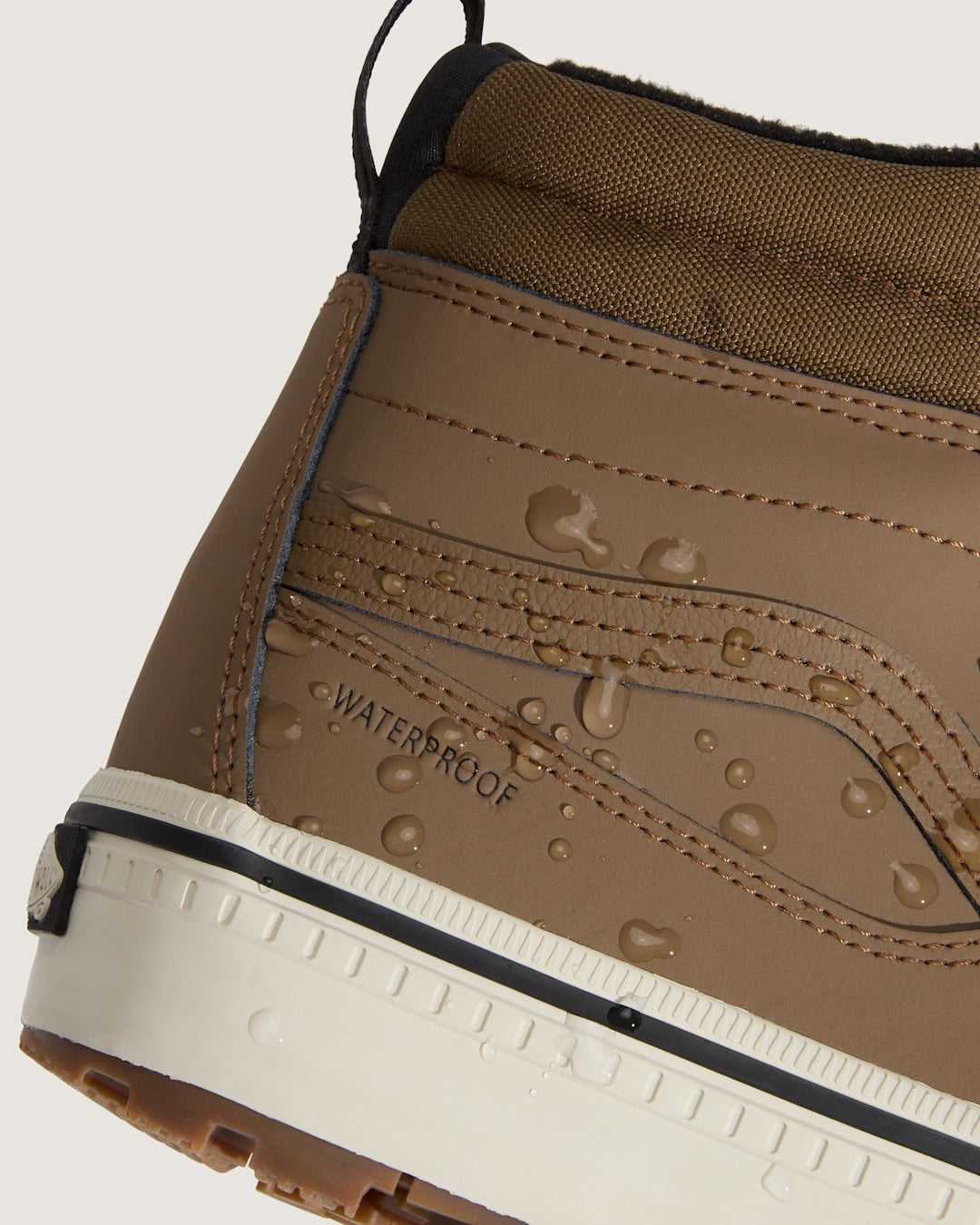 Vans Sk8-Hi Waterproof Insulated Shoe in Brown