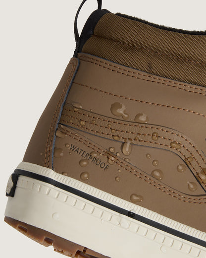 Vans Sk8-Hi Waterproof Insulated Shoe in Brown