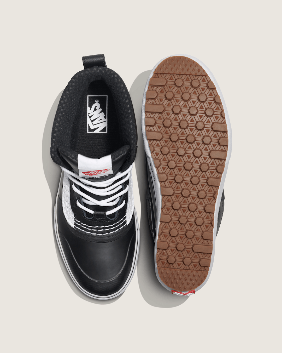 Vans Standard Mid Waterproof Boot in Black