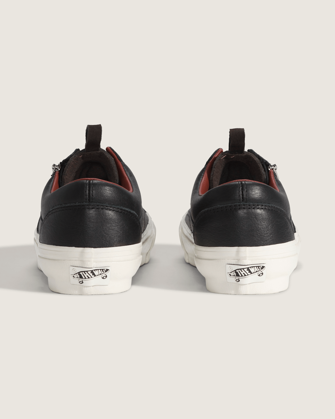 Vans Premium Old Skool Zip Shoe in Black