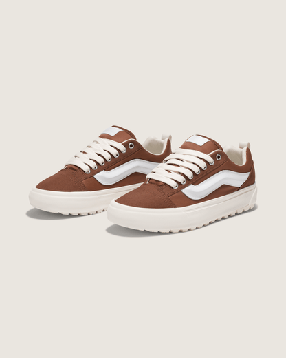 Vans Premium Knu Skool Shoe in Mercer Tortoise Shell Brown