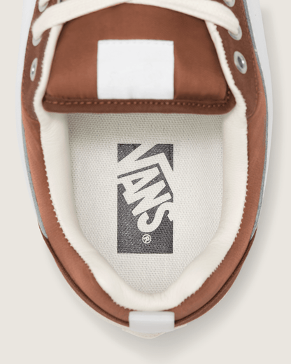 Vans Premium Knu Skool Shoe in Mercer Tortoise Shell Brown
