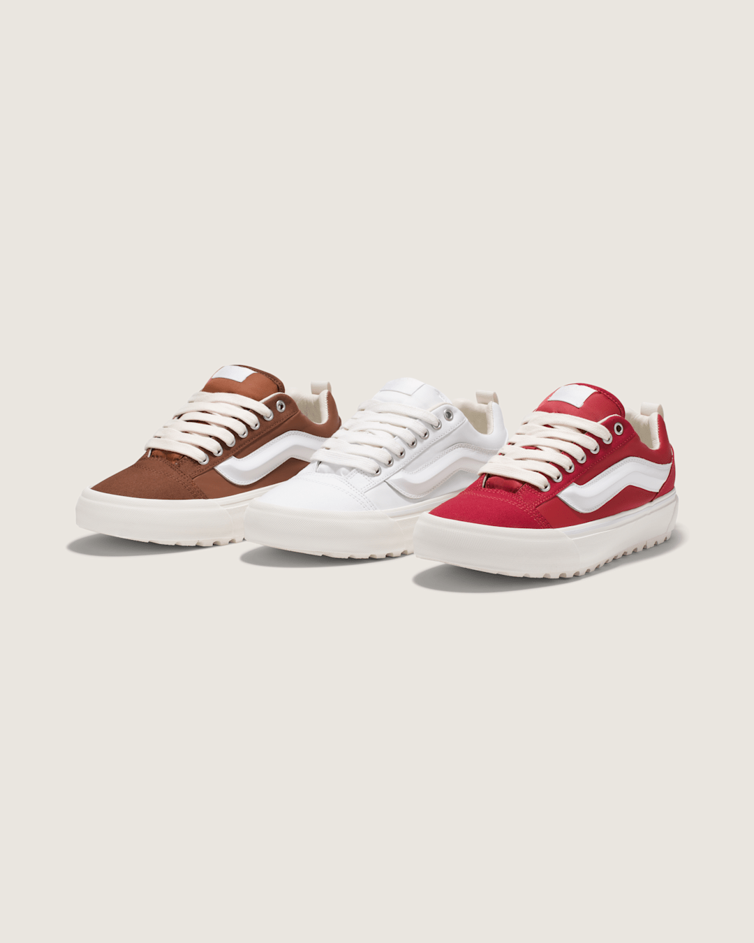 Vans Premium Knu Skool Shoe in Mercer Tortoise Shell Brown