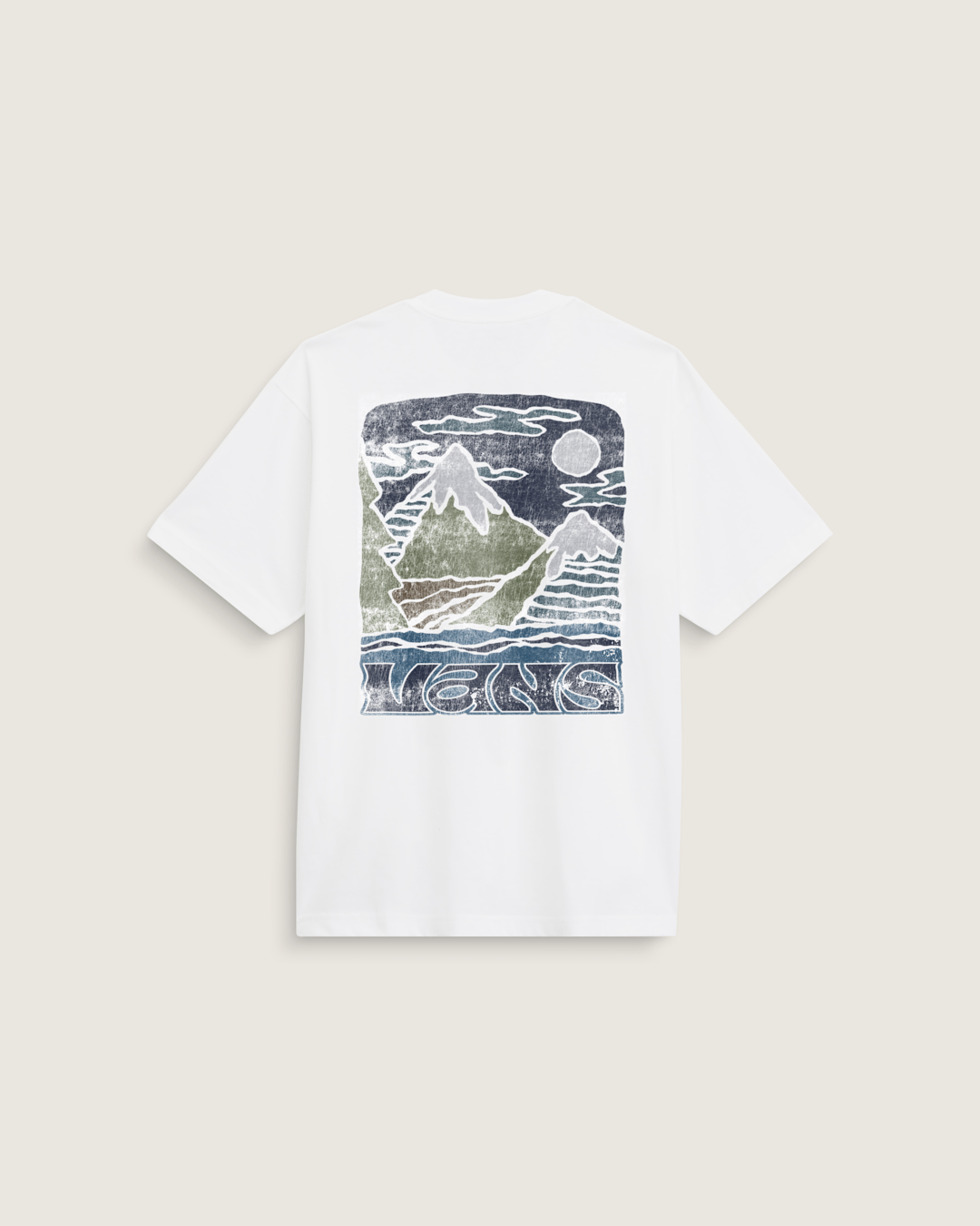 Vans New Heights T-Shirt in White
