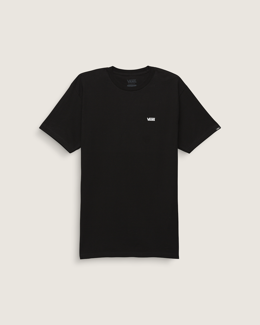 Vans Left Chest Logo T-Shirt in Black