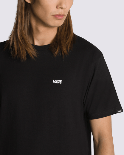 Vans Left Chest Logo T-Shirt in Black