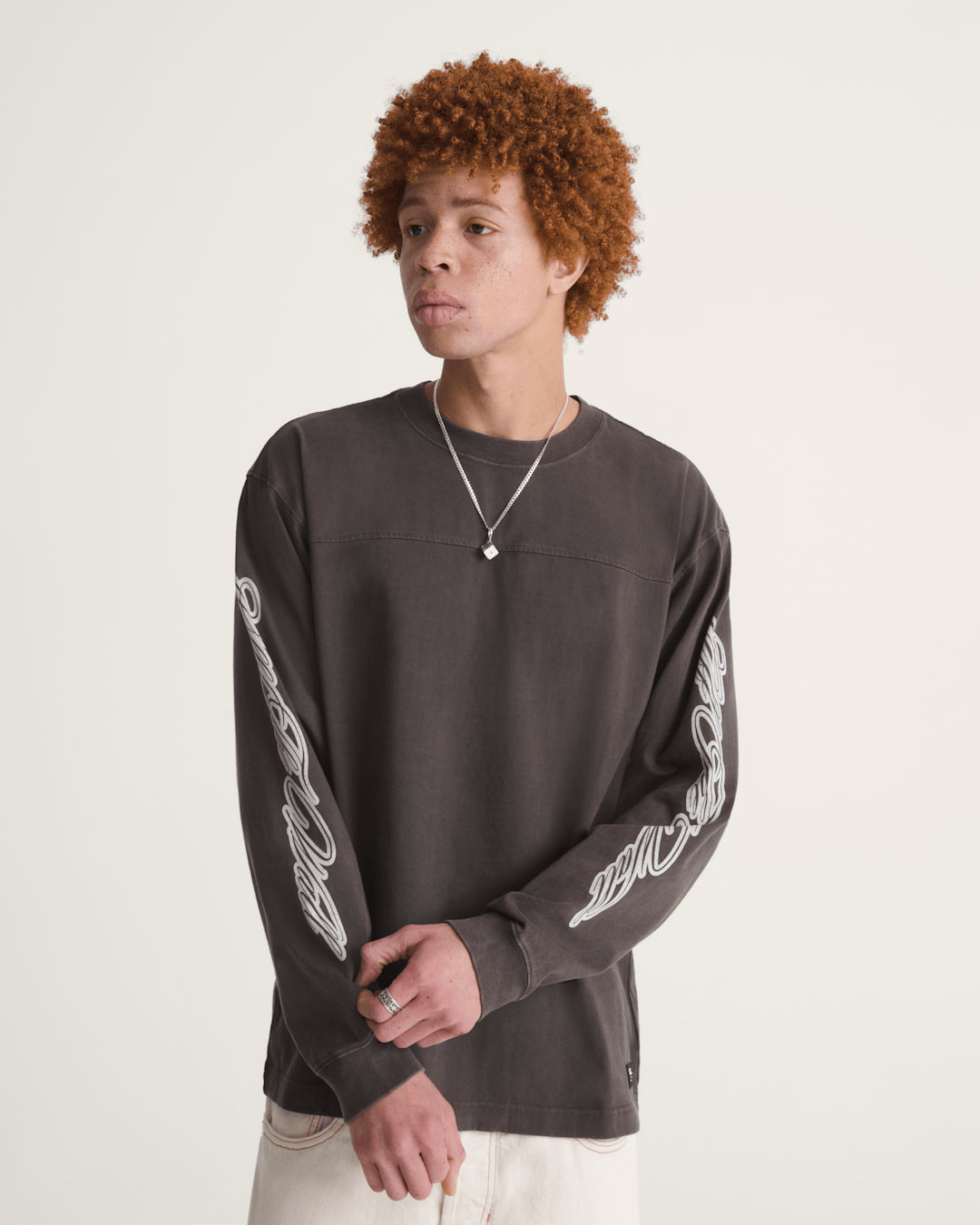 Vans Durham Long Sleeve Shirt in Faded Black