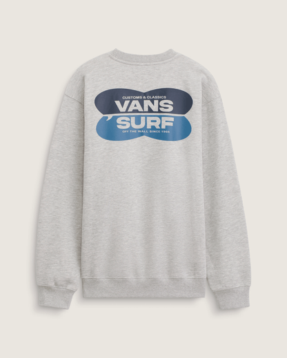 Vans Palms Crew Sweatshirt in Cement Heather