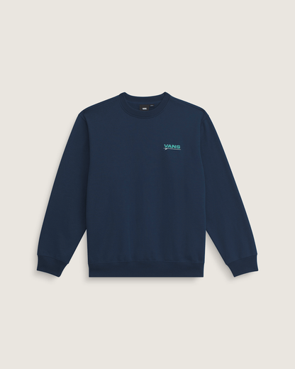 Vans Palms Crew Sweatshirt in Dress Blues