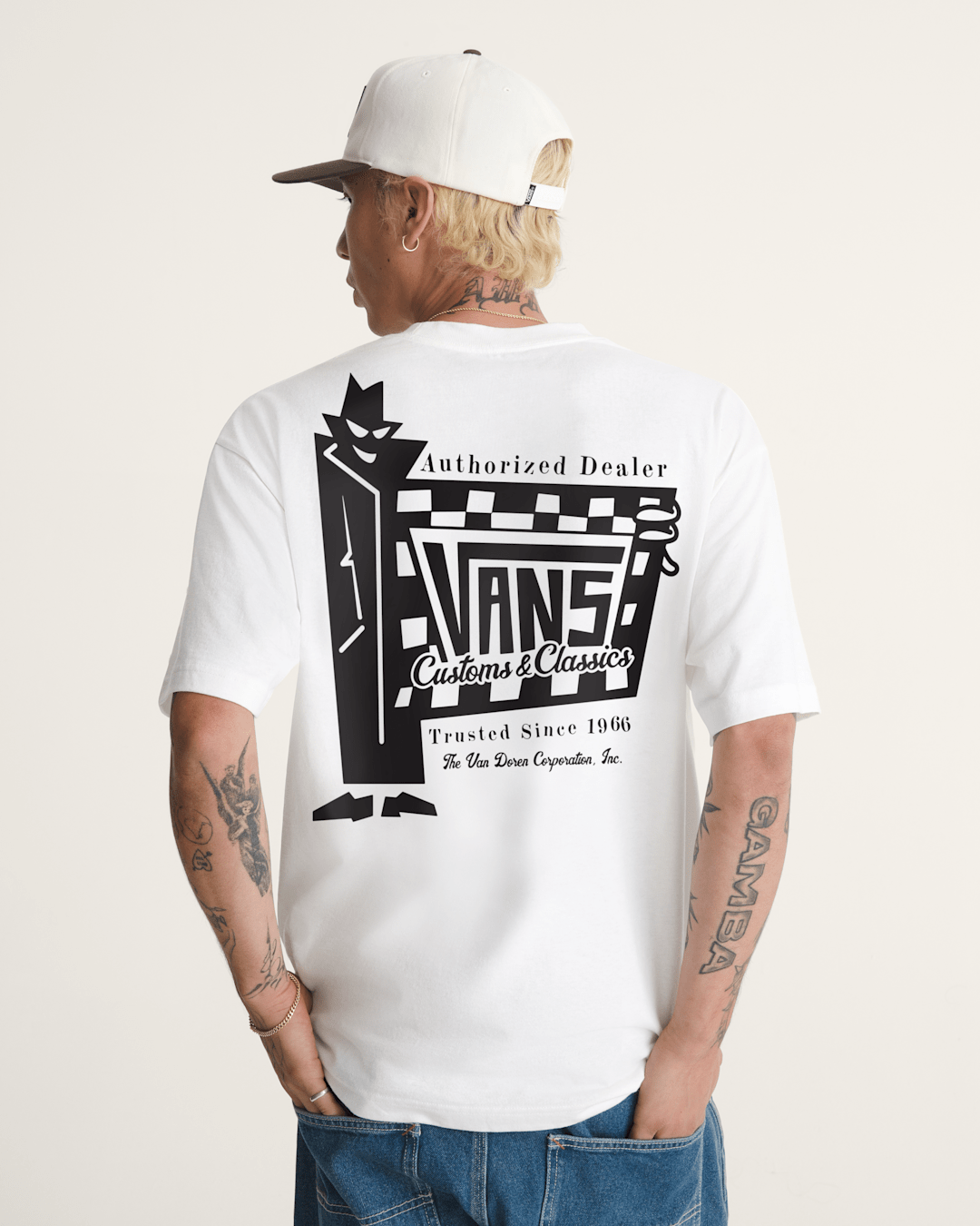 Vans Authorized Dealer T-Shirt in White