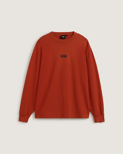 Vans Premium Long Sleeve Graphic T-Shirt in Burnt Orange