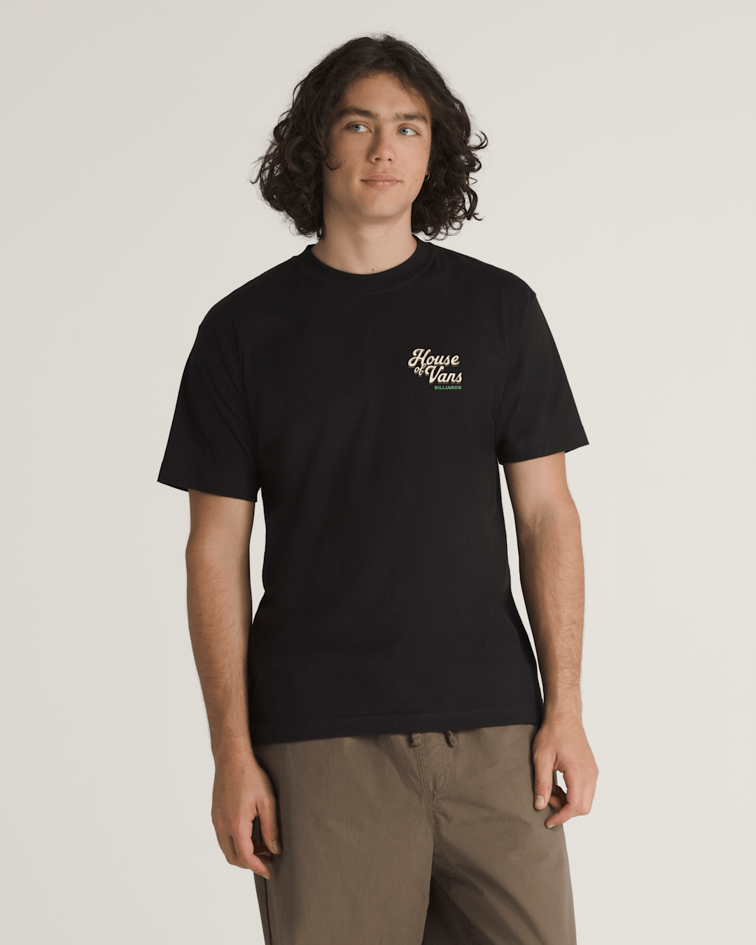 Vans Billiards Lounge T-Shirt in Black