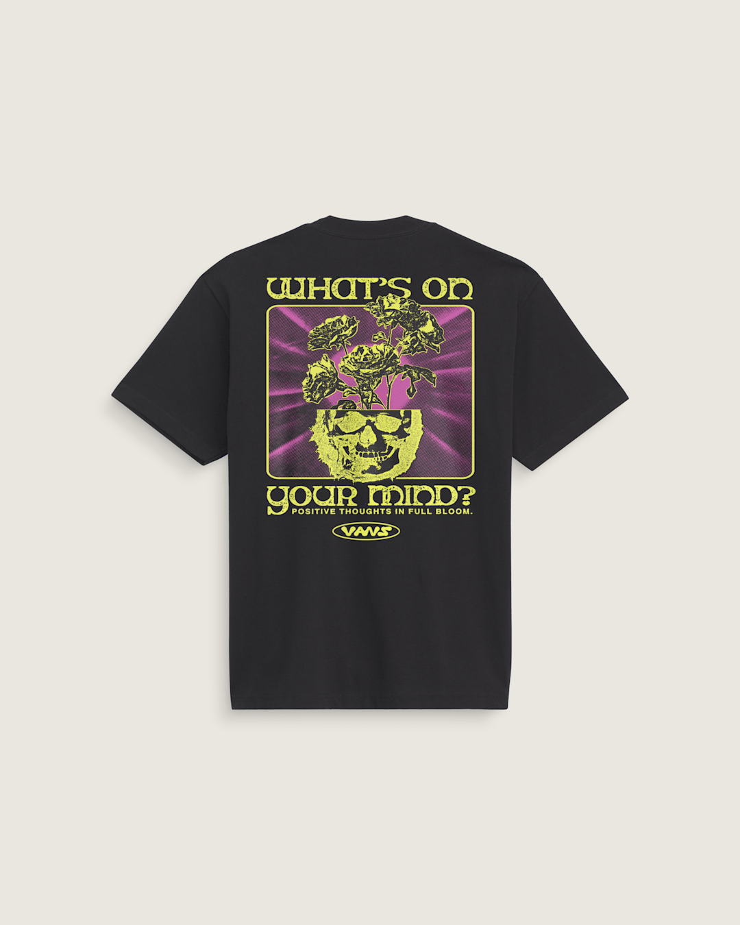 Vans Positive Blooms T-Shirt in Black
