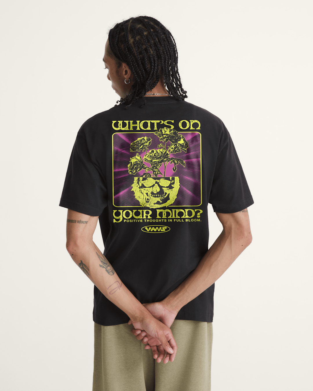 Vans Positive Blooms T-Shirt in Black