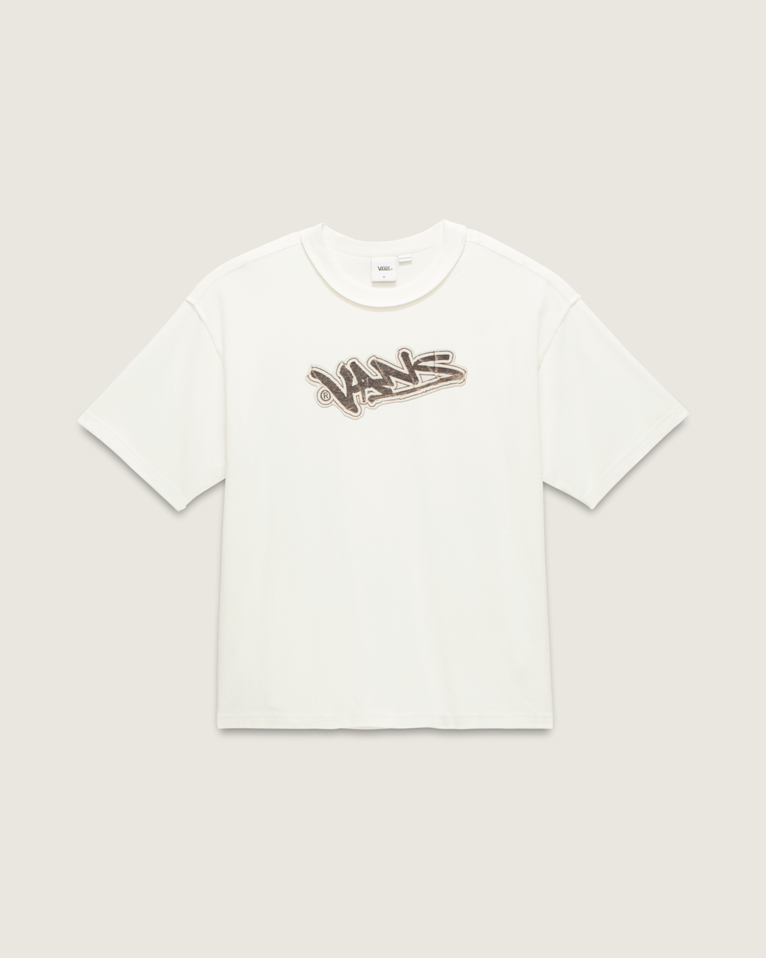 Vans Premium Short Sleeve T-Shirt in Marshmallow White