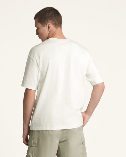 Vans Premium Short Sleeve T-Shirt in Marshmallow White