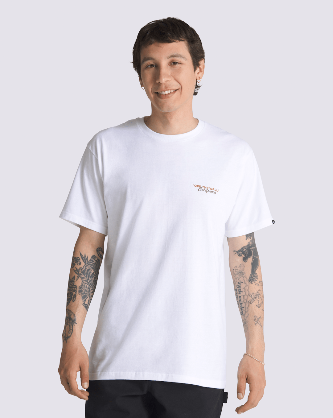 Vans California Bear Stroll T-Shirt in White