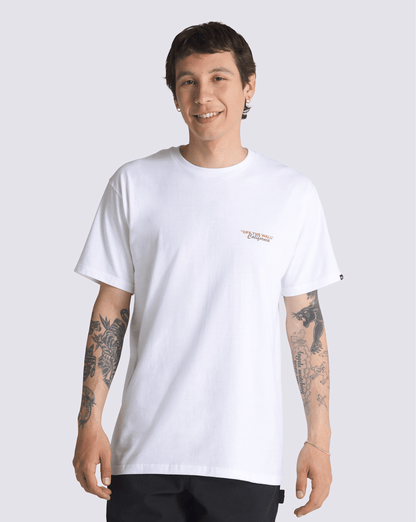 Vans California Bear Stroll T-Shirt in White
