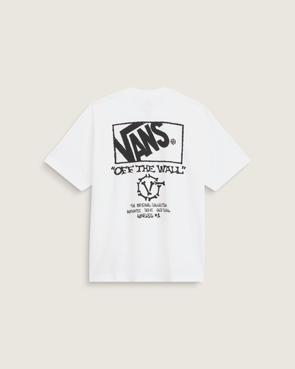 Vans Circle Bones T-Shirt in White