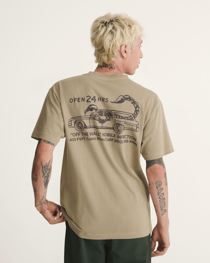 Vans Sting Wagon T-Shirt in Bay Leaf Green