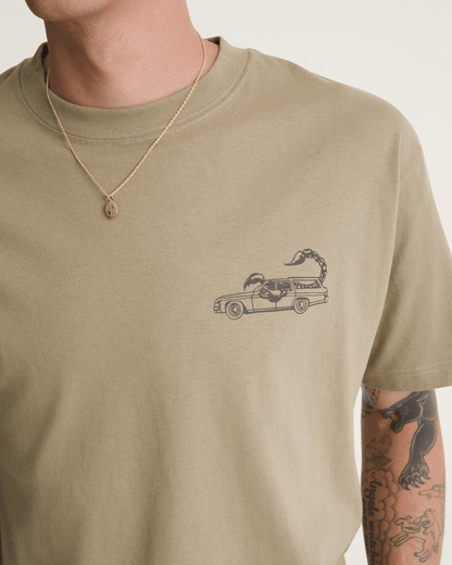 Vans Sting Wagon T-Shirt in Bay Leaf Green