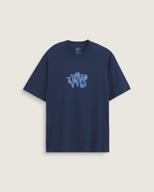 Vans Bromeo T-Shirt in Navy Blue