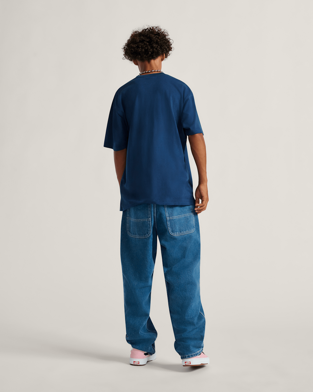 Vans Bromeo T-Shirt in Navy Blue