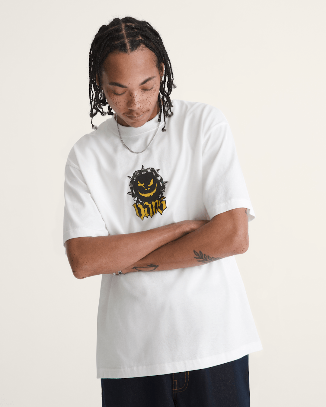Vans Happy Spike T-Shirt in White