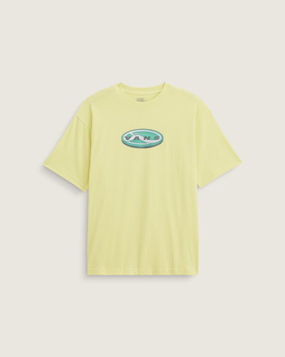 Vans 3D Retroval T-Shirt in Canary Yellow
