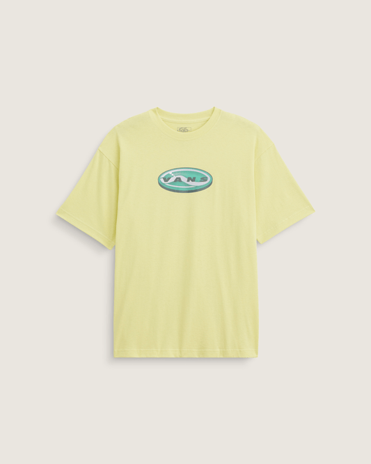 Vans 3D Retroval T-Shirt in Canary Yellow